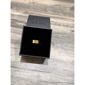 Gold Olux 1st Generation Magnotherapy Adjustable Ring NIB UNISEX